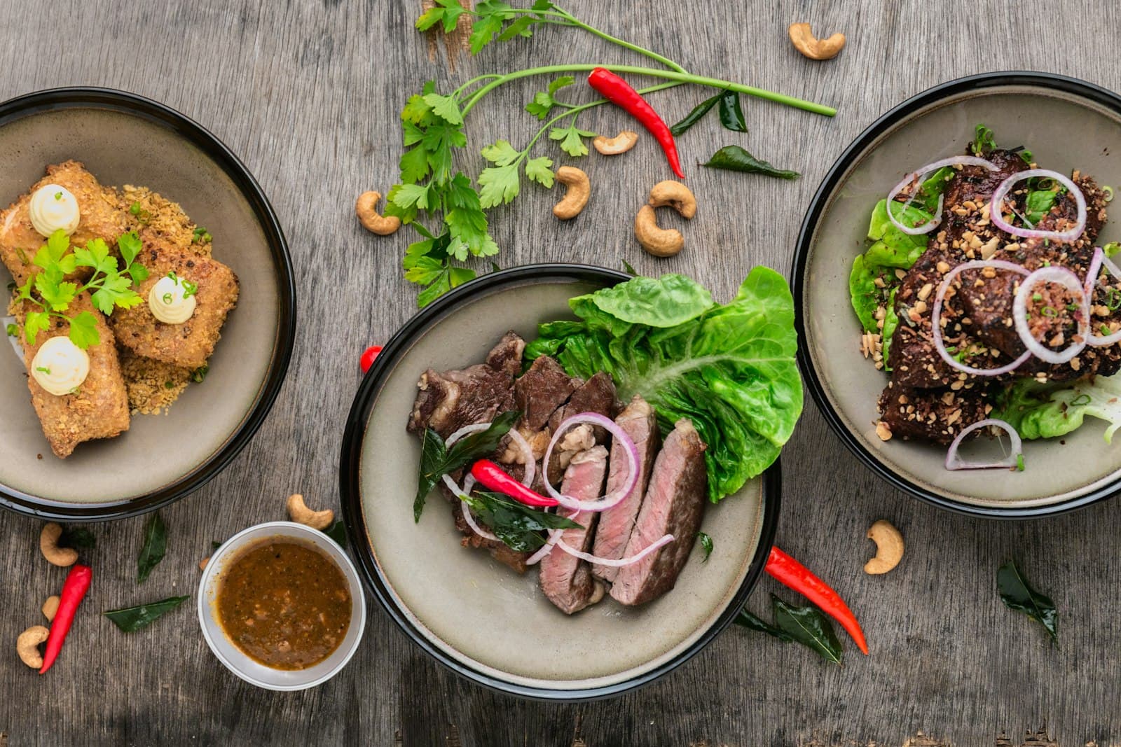 Premium chaap platter with smoky glaze