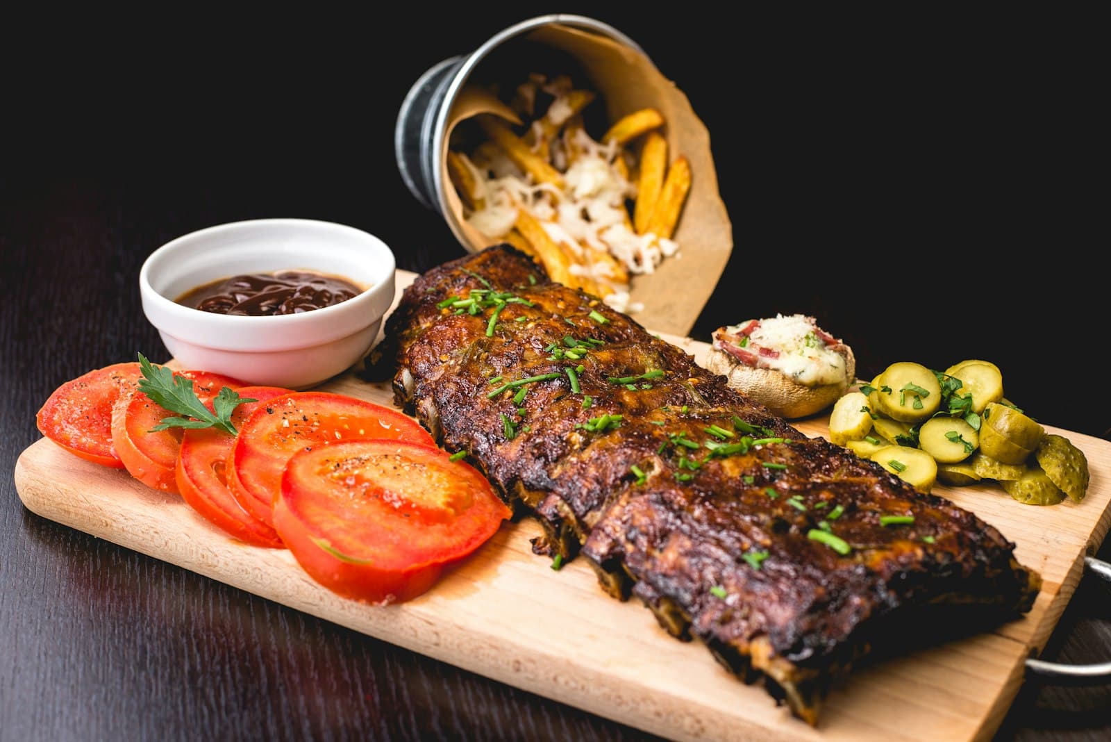 Premium grilled chaap platter